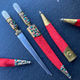 Ottoman Dagger Jewelled Knife Red